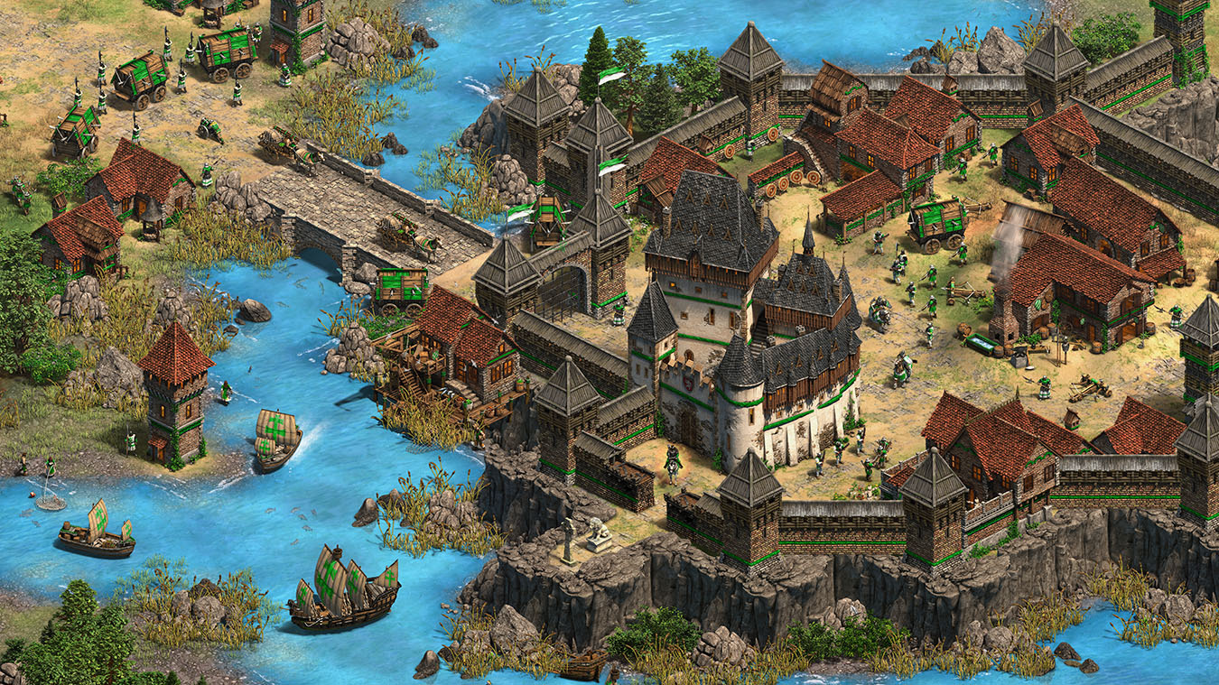 Age of Empires II: HD in-game battle